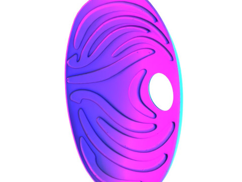 3D打印带土飞宇智波虎条纹面具火影忍者疾风传晓写轮眼轮回眼玩具 3D 模型