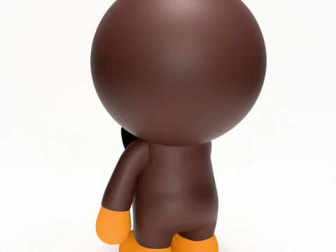 3D Printing Bape Milo Apple toy 3D Model