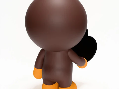 3D Printing Bape Milo Apple toy 3D Model