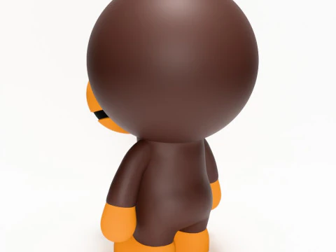 3D Printing Bape Milo and Bape Milo Seated toy 3D Model