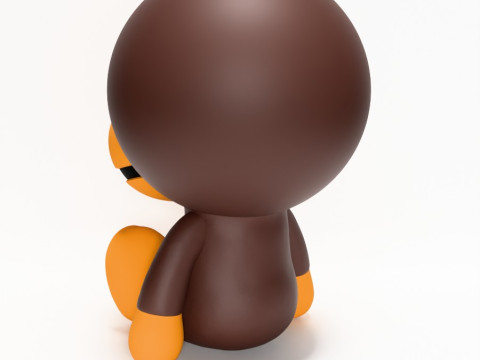 3D Printing Bape Milo and Bape Milo Seated toy Modelo 3D