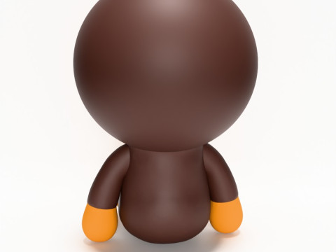 3D Printing Bape Milo and Bape Milo Seated toy Modelo 3D