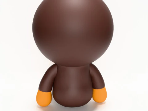 3D Printing Bape Milo and Bape Milo Seated toy 3D Model