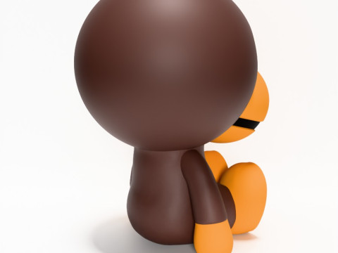 3D Printing Bape Milo and Bape Milo Seated toy Modelo 3D
