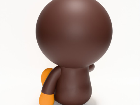 3D Printing Bape Milo Banana toy 3D Model