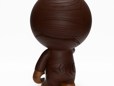 3D 프린팅 Bape Milo 바나나 나무 장난감 3D 모델