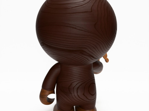 3D 프린팅 Bape Milo 바나나 나무 장난감 3D 모델