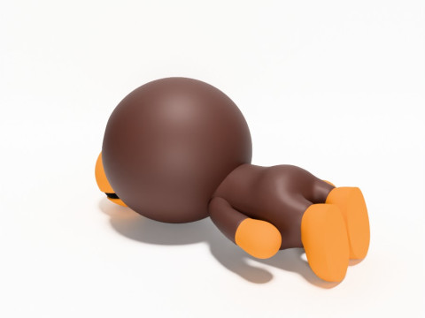 3D Printing Bape Milo Sleep 1 toy Modelo 3D