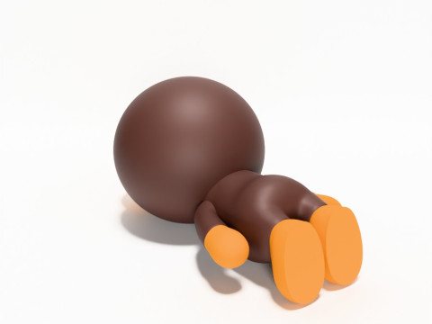 3D Printing Bape Milo Sleep 1 toy Modelo 3D