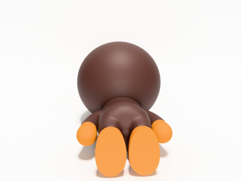 3D Printing Bape Milo Sleep 1 toy Modelo 3D