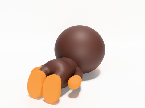 3D Printing Bape Milo Sleep 1 toy Modelo 3D