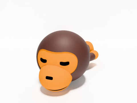 3D Printing Bape Milo Sleep 1 toy Modelo 3D