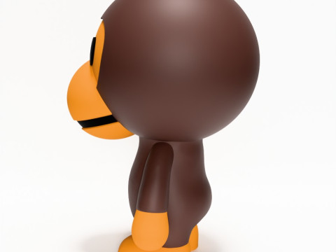 3D-Druck Bape Milo Spielzeug 3D Modell