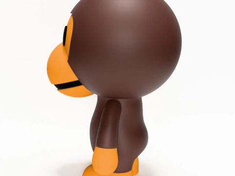 3D Printing Bape Milo toy 3D Model
