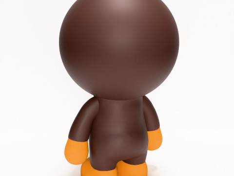 3D-Druck Bape Milo Spielzeug 3D Modell