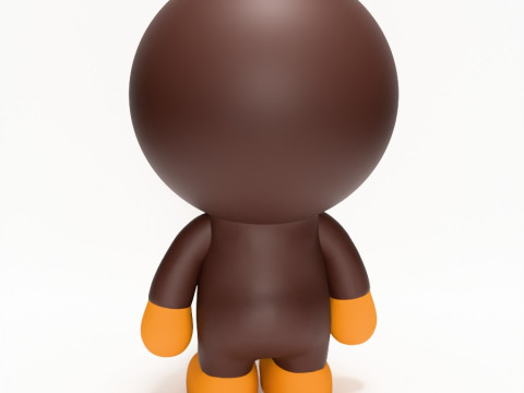 3D-Druck Bape Milo Spielzeug 3D Modell