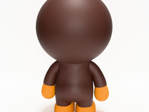 3D-Druck Bape Milo Spielzeug 3D Modell