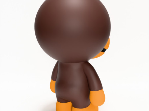 3D-Druck Bape Milo Spielzeug 3D Modell