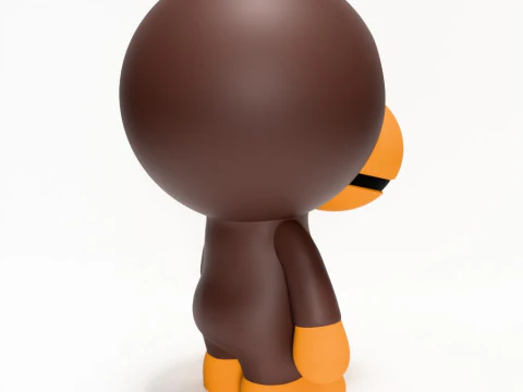 3D Printing Bape Milo toy 3D Model