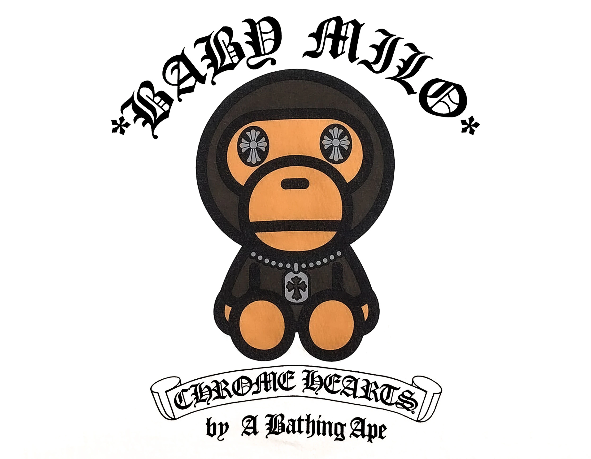 3D Printing Bape Milo Chrome Hearts toy 3D Model .c4d .max .obj .3ds .fbx .stl .blend 