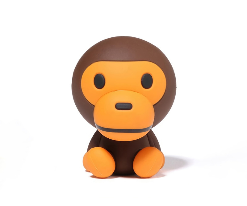 3D Printing Bape Milo Seated toy 3D 模型 .c4d .max .obj .3ds .fbx .stl .blend 