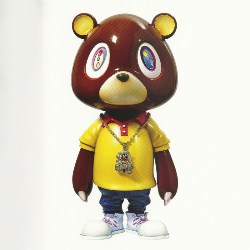3D Printing Dropout Graduation Kanye Bear Takashi Murakami toy 3D Model .c4d .max .obj .3ds .fbx .stl .blend