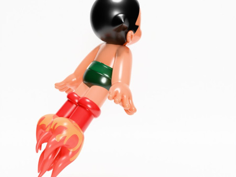 3D Printing Astro Boy Rocket Jetboots toy 3D Model