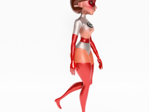 3D Printing Silver Suit Elastigirl Helen Parr The Incredibles toy 3D Model