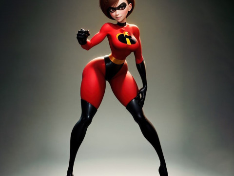 3D Printing Elastigirl Helen Parr The Incredibles toy Modèle 3D