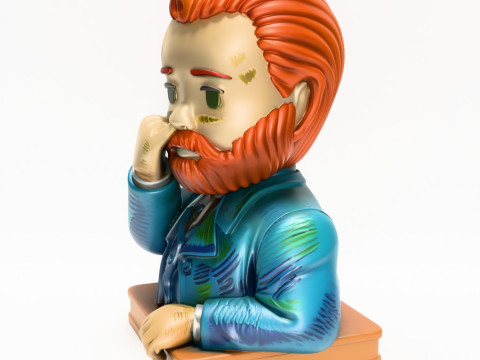 3D Printing Van Gogh Starry Night Earless toy Modelo 3D