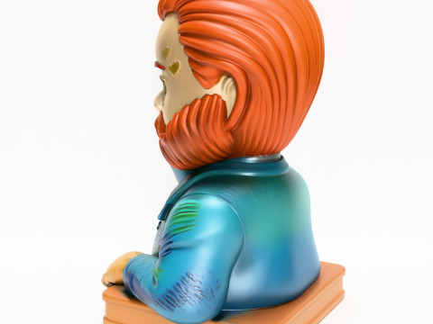 3D Printing Van Gogh Starry Night Earless toy Modelo 3D