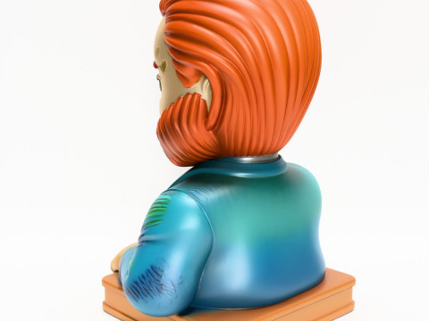3D Printing Van Gogh Starry Night Earless toy Modelo 3D