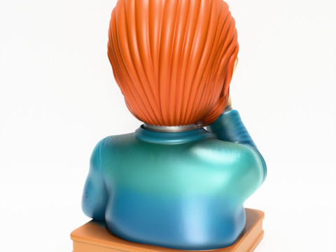 3D Printing Van Gogh Starry Night Earless toy Modelo 3D