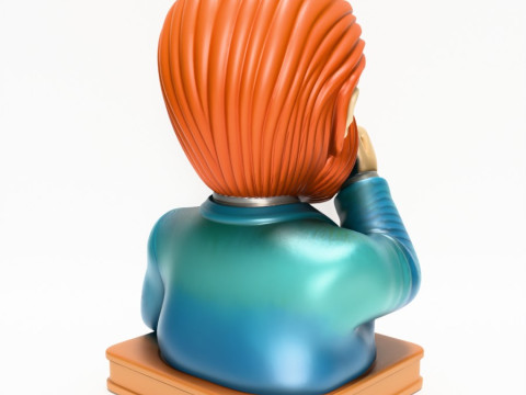 3D Printing Van Gogh Starry Night Earless toy Modelo 3D
