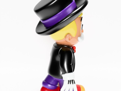 3D Printing Richie Rich mash-up Mr Monopoly Mickey Mouse toy Modelo 3D