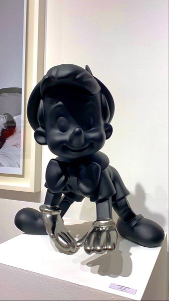 3D Printing Chrome Pinocchio Disney Cricket Player toy 3D Modell .c4d .max .obj .3ds .fbx .stl .blend 