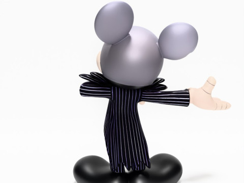 3D Printing Mickey Mouse Jack Skellington Halloween toy 3D Model