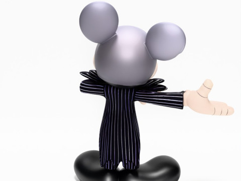 3D Printing Mickey Mouse Jack Skellington Halloween toy 3D Model