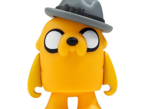 3D Printing Jake the Dog Gumshoe Adventure Time toy 3D Model
