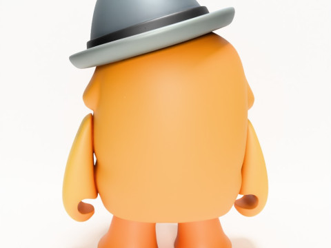 3D-Druck Jake the Dog Gumshoe Adventure Time Spielzeug 3D Modell