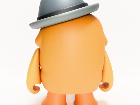 3D Printing Jake the Dog Gumshoe Adventure Time toy 3D Model