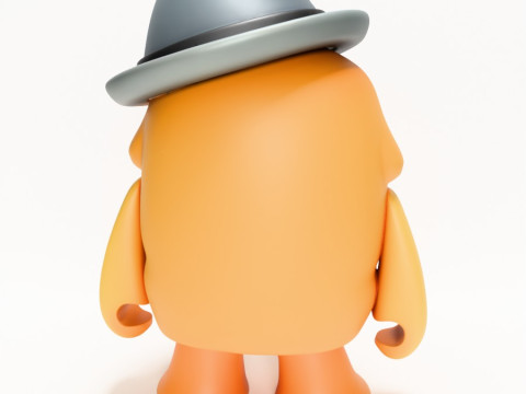 3D-Druck Jake the Dog Gumshoe Adventure Time Spielzeug 3D Modell