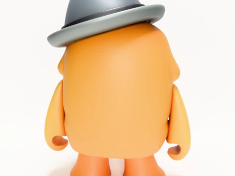 3D Printing Jake the Dog Gumshoe Adventure Time toy 3D Model