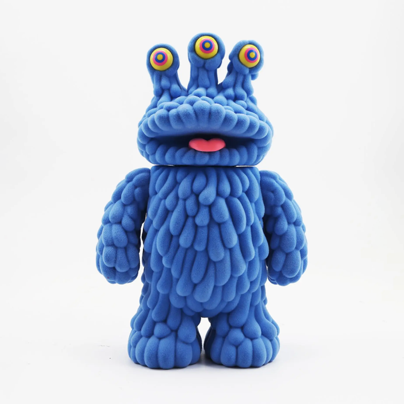 3D Printing Blue Sofubi Style Muckey POP MART toy 3D 모델 .c4d .max .obj .3ds .fbx .stl .blend