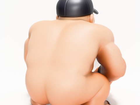 3D プリント ゴリラ シルバーバック ゴルフ スタチュー おもちゃ 3Dモデル