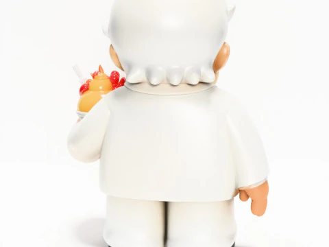 3D Printing White Colonel Sanders The Chicken Father KFC toy 3D Model