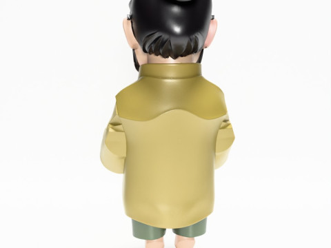 3D-печать игрушки японского создателя цветов Такаси Мураками 3D Модель