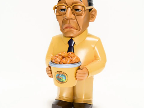 3D Printing Gus Fring Los Pollos hermanos Boss Breaking Bad toy 3D Model