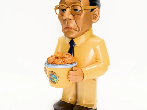 3D Printing Gus Fring Los Pollos hermanos Boss Breaking Bad toy 3D Model