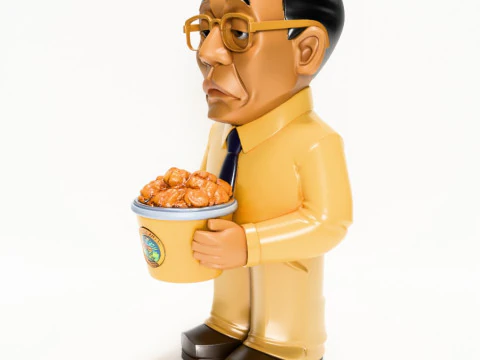3D Printing Gus Fring Los Pollos hermanos Boss Breaking Bad toy 3D Model